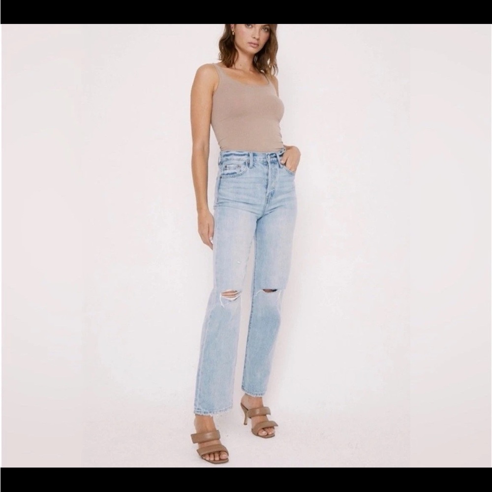 NWT Pistola Super High Rise Straight Jeans Women’s Size 26 $198